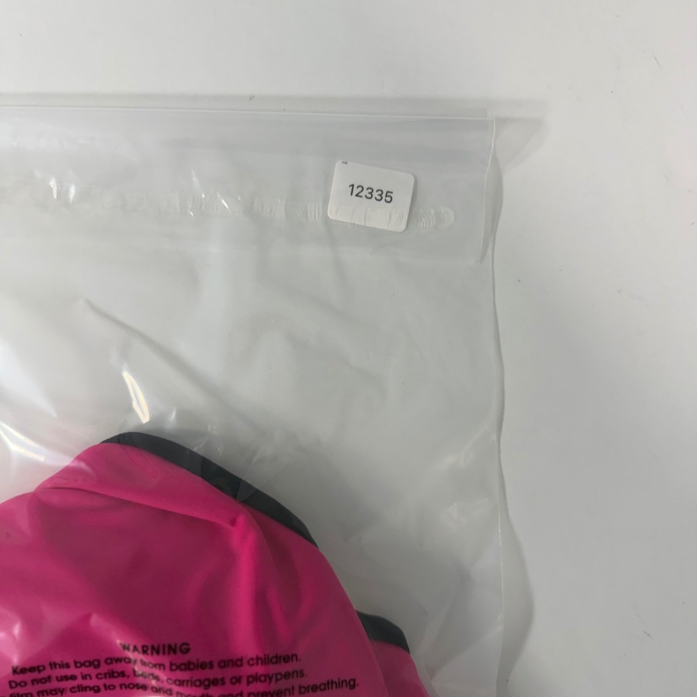 Spiegel‎ Bikini Bottoms Pink Black High Waist Swim Briefs 10 9659-41 New - Picture 7 of 7